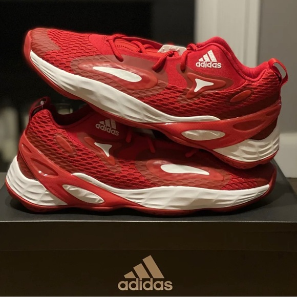 Adidas “Exhibit A” - Men’s Size 12.5 - Red/White - (GW7925)